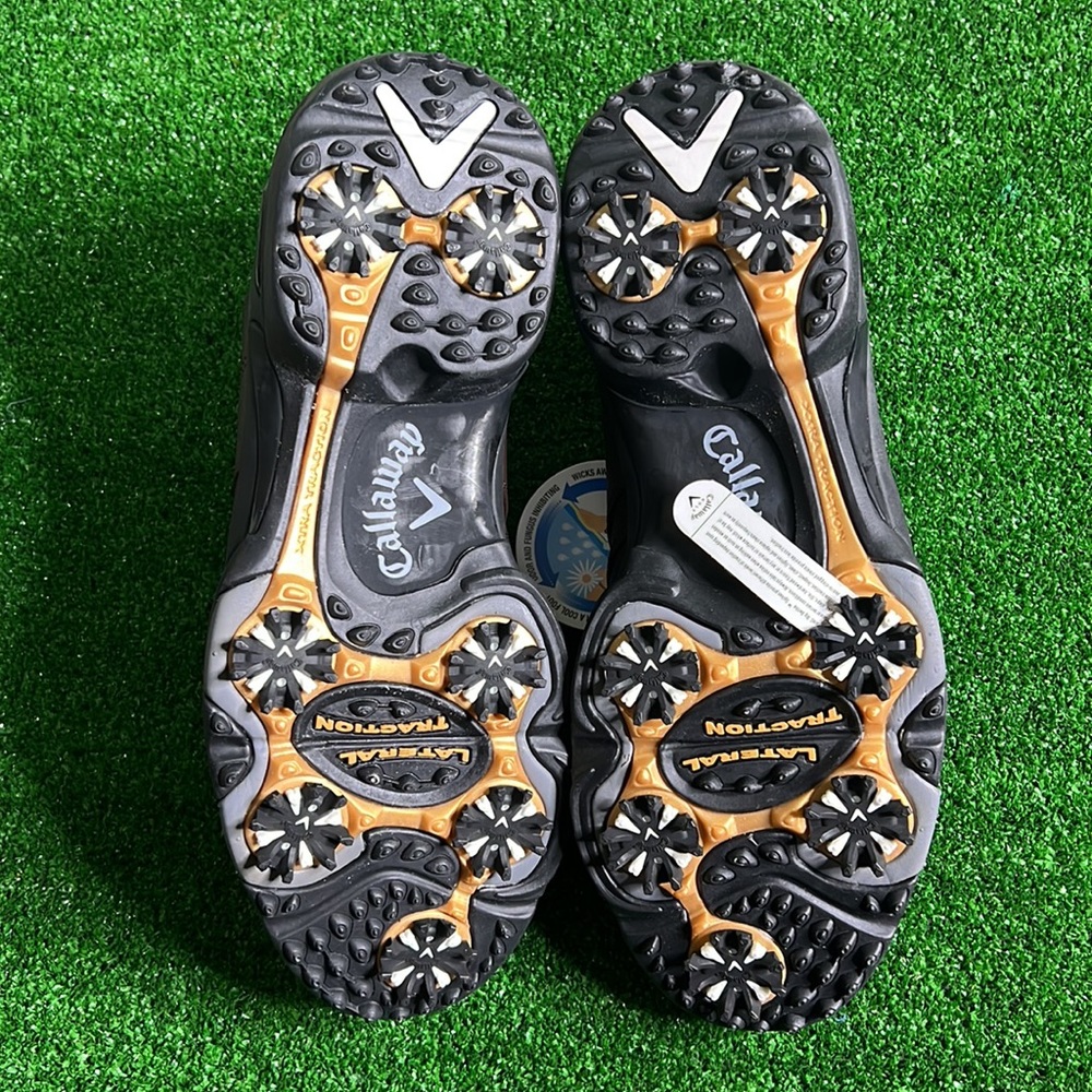 Callaway 2012 XTT LT Saddle Mens Golf Shoe - Brown - Picture 6 of 6